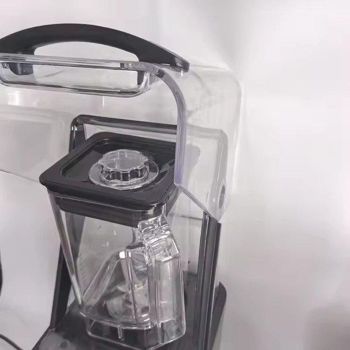 Top view of the AIMA OTJ-KC78 blender showing the food-grade PC jar and high-quality TPE rubber lid.