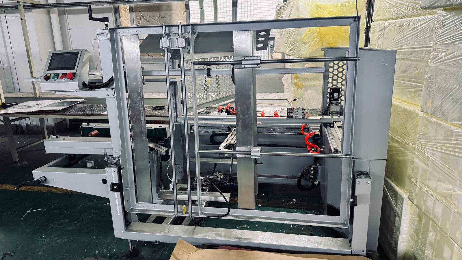 Automated Packaging Line for Export Appliances