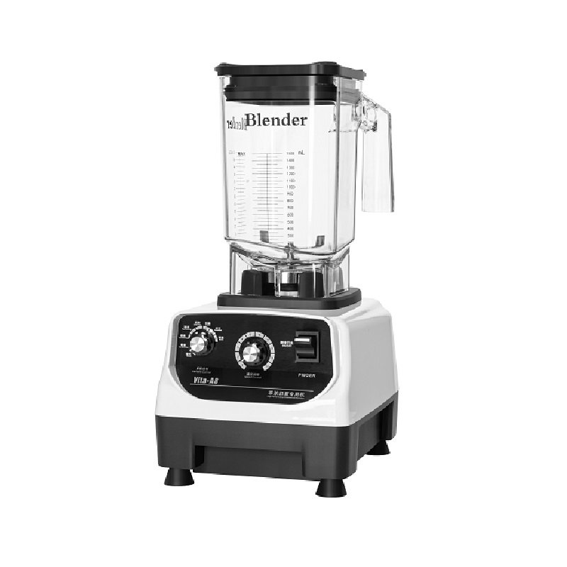 AIMA OTJ-A8 2200W heavy-duty commercial blender featuring variable speed knob, pulse function, and 2.0L capacity for OEM global wholesale.
