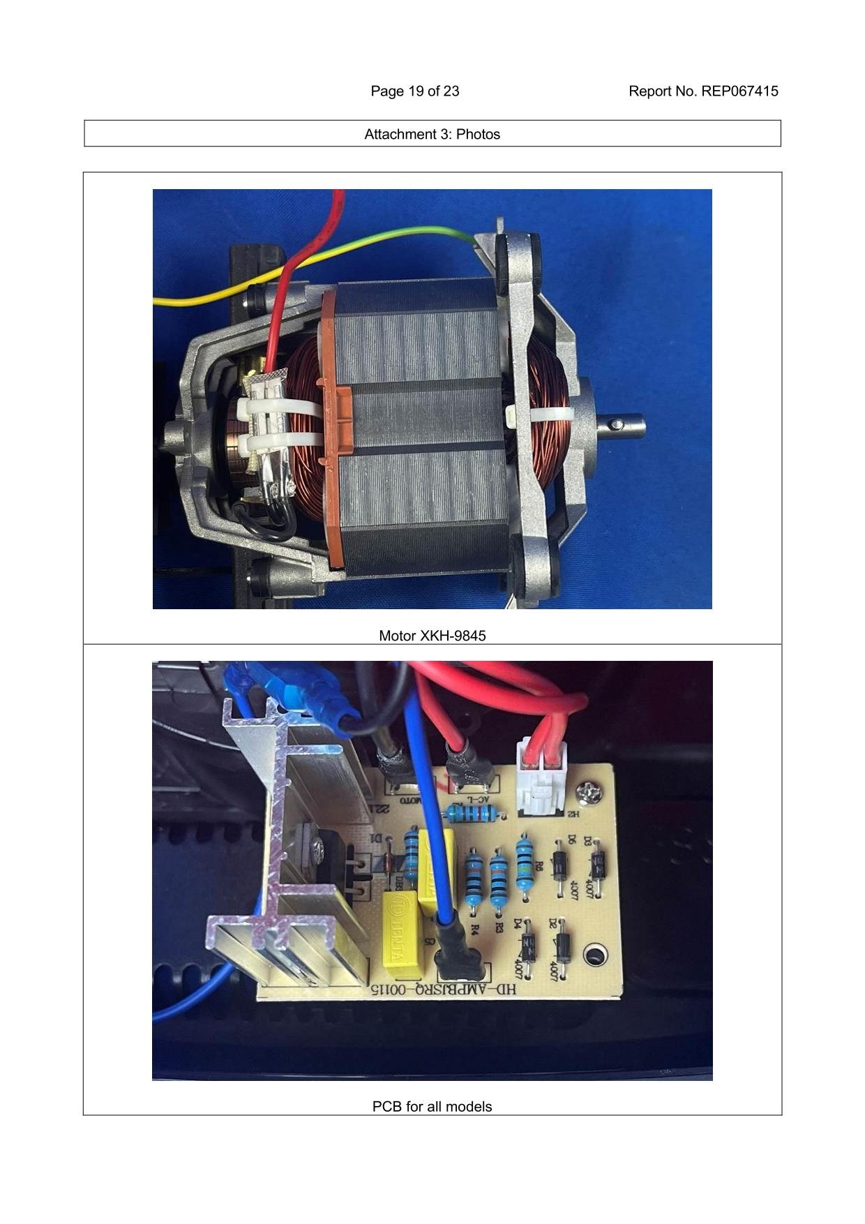 High-torque pure copper motor assembly model XKH-9845 for commercial blenders